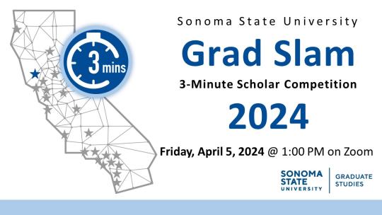 Grad Slam 2024 | Graduate Studies at Sonoma State University